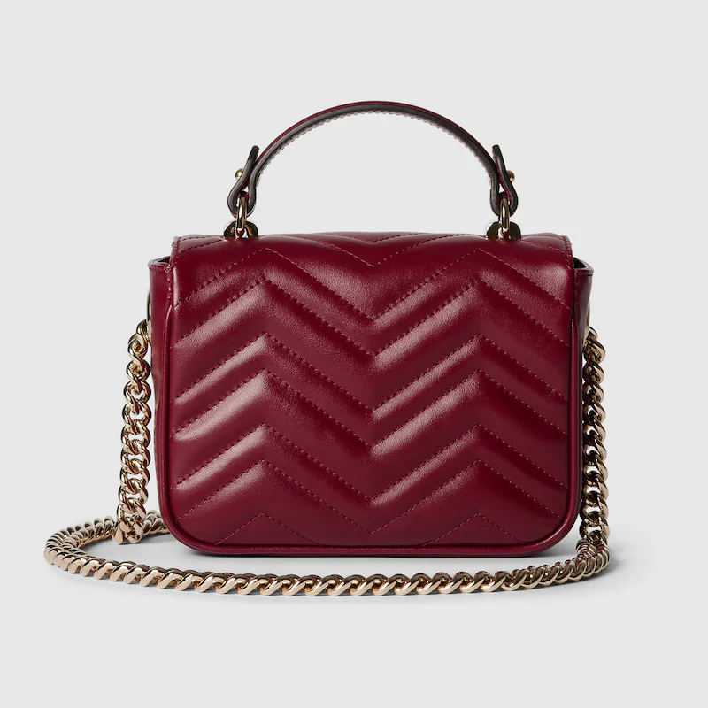 GG MARMONT MINI TOP HANDLE BAG